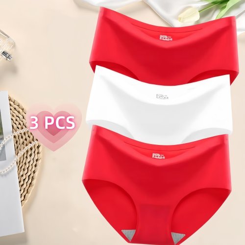 Image de Sous-vêtements en Soie Glacée - 3 Pièces Sans Trace