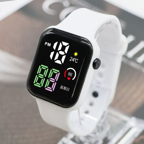 Immagine di Orologio Digitale per Bambini con Cinturino in Silicone