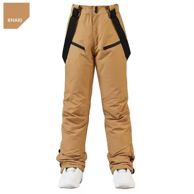 Image de Pantalon de Ski Imperméable Homme/Femme - Coupe Vent & Bretelles