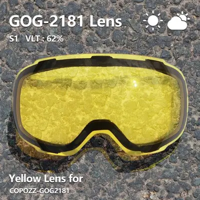 Image de Lentilles Magnétiques Anti-Buée pour Ski & Snowboard