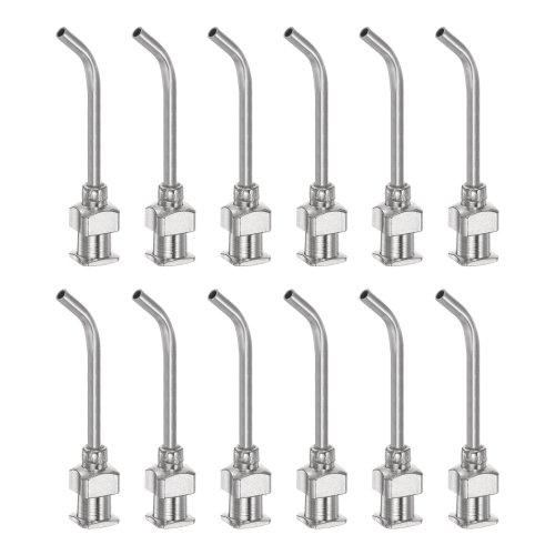 Image de Aiguilles de Distribution 12 Pièces - Luer Lock & Pointe Émoussée