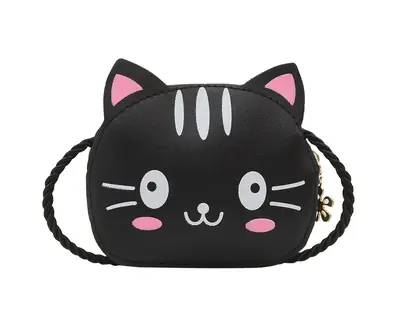 Image de Mini Sac à Bandoulière Chat Mignon pour Filles