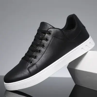 Image de Mocassins Homme Cuir Style Britannique - Élégant & Confortable