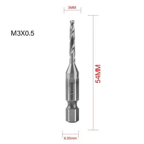 M3X0.5 argent