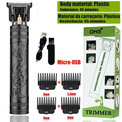 Image de Tondeuse à Cheveux sans Fil T9 - Professionnelle & Pratique