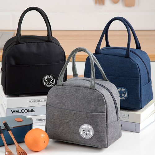 Bolsa de Almuerzo Aislante con Paquete Bento de Papel de Aluminio para Alimentos y Arroz – Ideal para Estudiantes y Comidas al Aire Libre