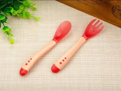 Image de Vaisselle d'Apprentissage pour Bébé avec Ventouse - Ensemble 3 Pièces