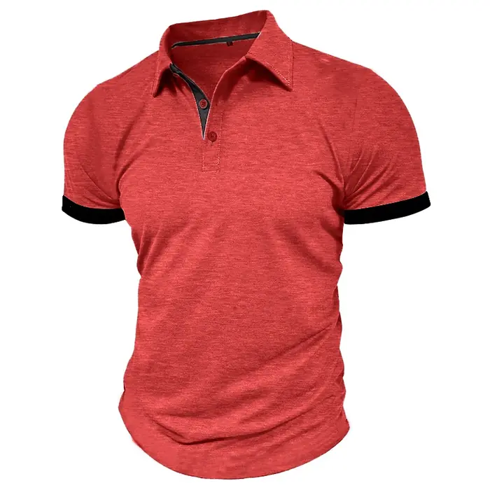 Image de Polo Homme Été Surdimensionné - Style Streetwear