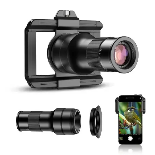 Image de Kit Objectif Télé-Macro 2 en 1 pour Smartphone