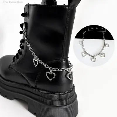 Image de Chaîne de Chaussures Étoiles & Cœurs - Accessoire Fashion