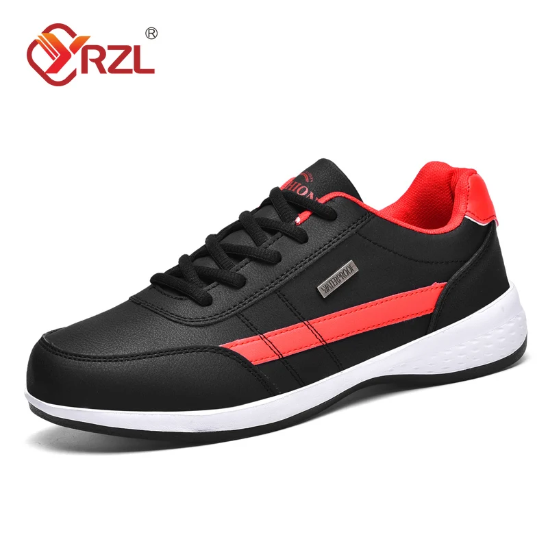 Immagine di YRZL Scarpe da uomo Primavera Autunno Scarpe da ginnastica da passeggio impermeabili Scarpe sportive...