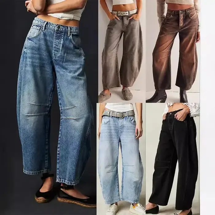 Image de Jeans Femme Taille Moyenne - Style Sexy & Élégant