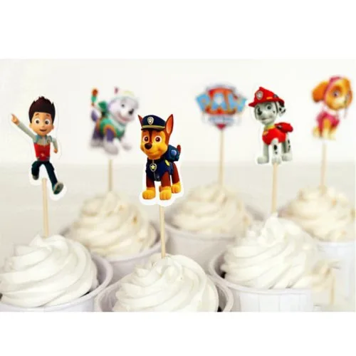 Taart topper - 24pcs