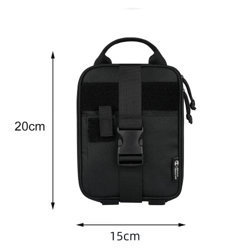 Immagine di Rhino Rescue Kit di pronto soccorso di emergenza Tattico IFAK Molle Pouch Combattimento tattico IFAK per sopravvivenza Campeggio Escursionismo Viaggio Borsa vuota