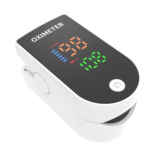 Afbeelding van Oximeter Draagbare Vingertop Pulse Bloed Zuurstofverzadiging Monitor Met LED Display Vingertop Oximeter Testen SpO2 Gezondheidszorg