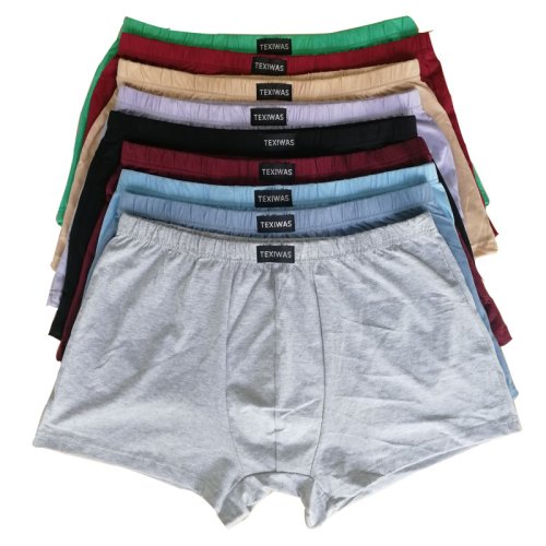 Afbeelding van 100% Katoen Heren Boxers Plus Size Grote Maten - Ademend Ondergoed voor Mannen, 5XL en 6XL, Set van 4 Stuks