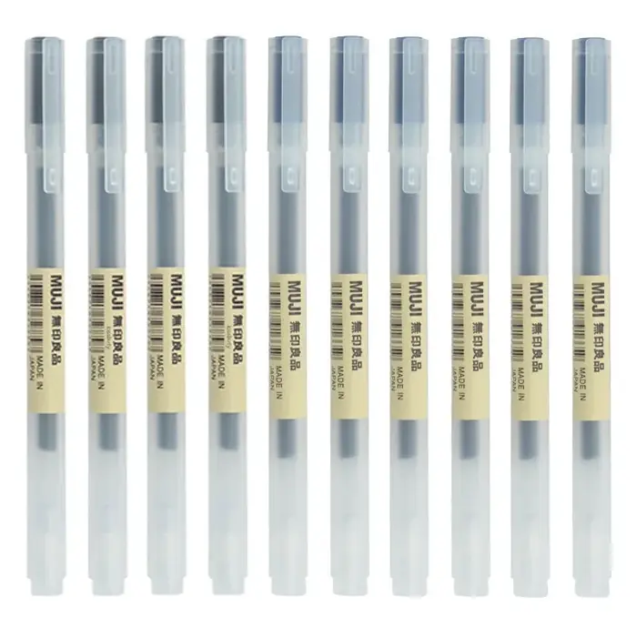 Image de Stylos Gel 0.38mm & 0.5mm - Pack 10-30 Pièces