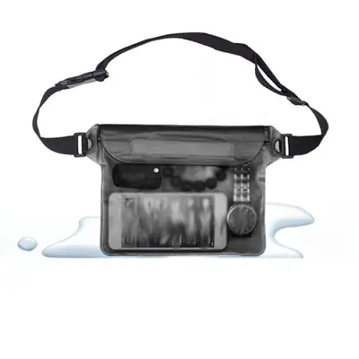 Image de Sac de Natation Étanche Transparent pour Téléphone