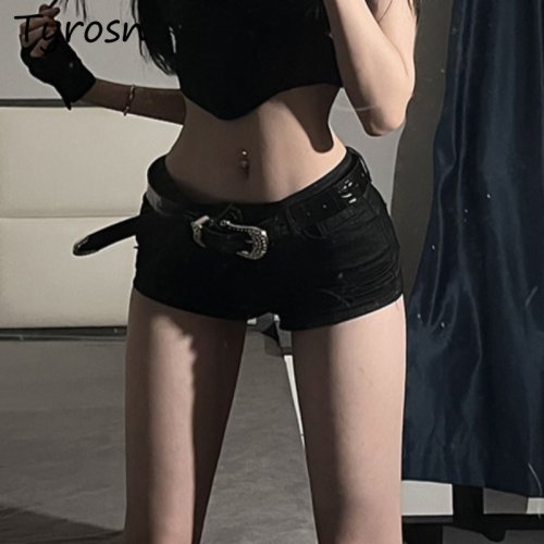 Mini Short Denim Femme Style Européen
