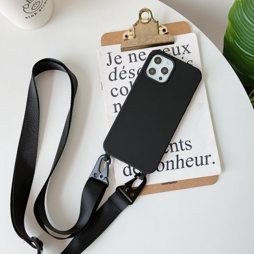 Zdjęcie Miękkie Etui z Sznurkiem na Szyję – Ochrona i Styl dla Twojego iPhone'a