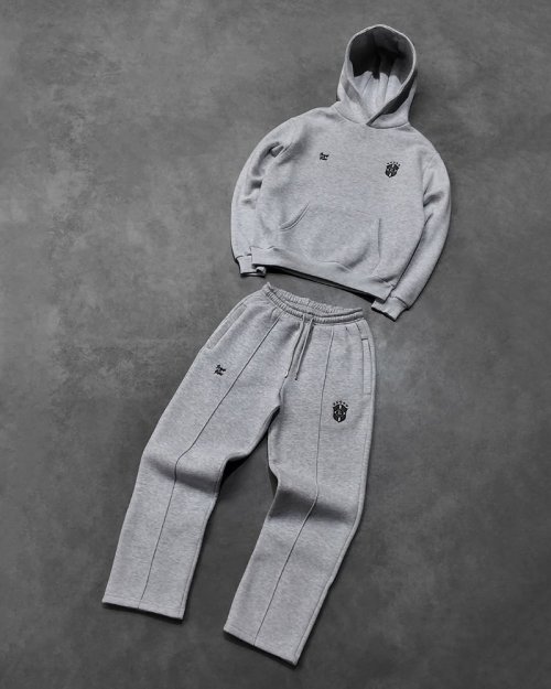 Image of Y2K Men's Streetwear Tracksuit Set – Retro Gothic Harajuku Style with Embroidered Patterns and Oversized Fit
