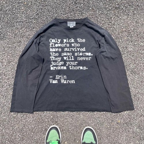 2000s Hip Hop Vintage Casual Letter Print Y2k manica lunga o-collo Streetwear Harajuku Gothic Tee Crop Top uomo abbigliamento ropa hombre