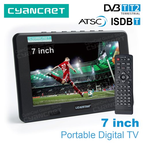 Image de TV Portable 7 Pouces DVB-T2 - Mini TV pour Voiture et Maison