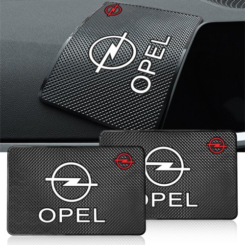 Afbeelding van Auto Mobiele Telefoon Mat Dashboard Mat Rubber Mat Antislip Pad Voor Opel Astra j Insignia Astra g Corsa Zafira b Mokka Vivaro Meriva