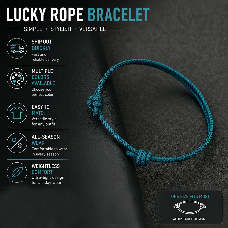 Imagen de Hechos a mano nuevos pulsera de hilo de Navidad Unisex ajustable cuerda fina Braslet joyería de amistad accesorios casuales versátiles Joias