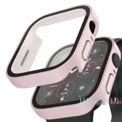 Image de Coque verre trempé pour Apple Watch 40-49mm - Protection écran ultra-résistante