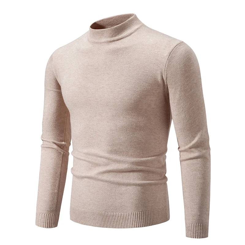 Image de Pull Homme Col Rond Basique - Chaud & Surdimensionné