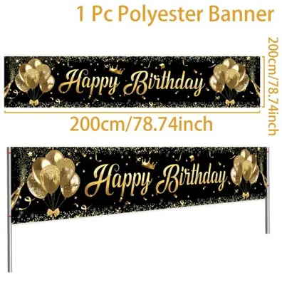 Image de Bannière Anniversaire Garçons - Déco Fête Enfants