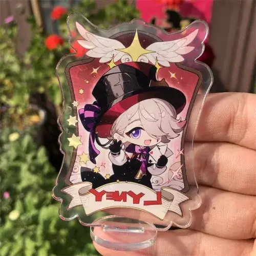 Image de Badge Cosplay Fatui Doctor Knave Arlecchino Lyney Neuvillette