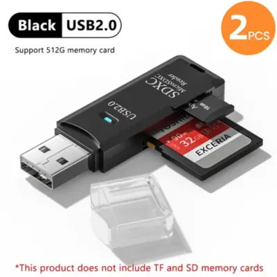 Image de Lecteur USB 3.0 2-en-1 pour Cartes SD/TF