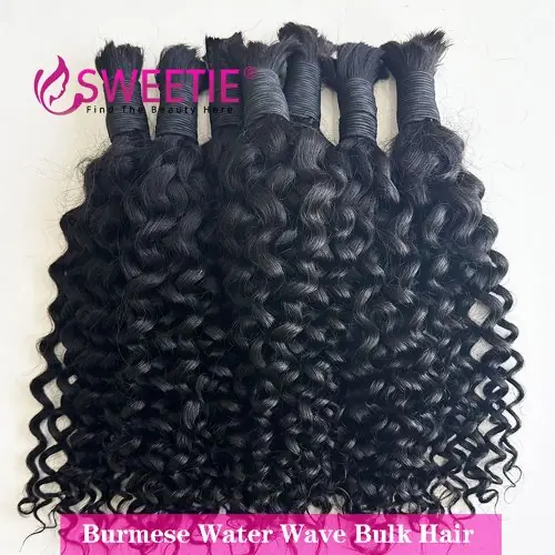 Image de Cheveux Humains Bouclés Naturels - Extensions Vrac Vietnam