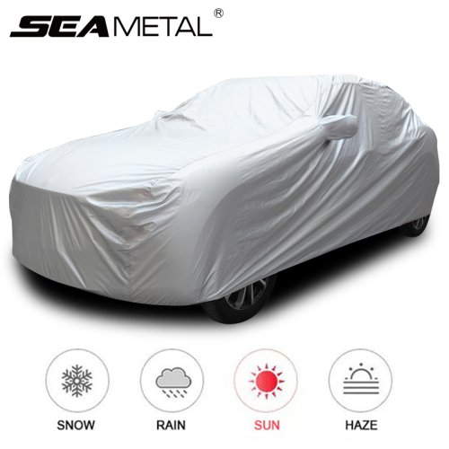 Afbeelding van Universele Autohoes met Volledige Bescherming Binnen en Buiten – Zonnescherm, Stofdicht & Anti-UV voor Sedan en SUV