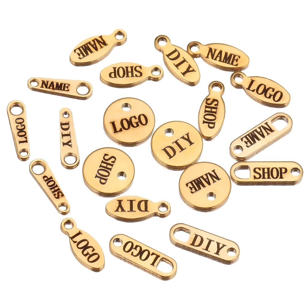 Zdjęcie Spersonalizowany naszyjnik ze stali nierdzewnej z grawerunkiem laserowym