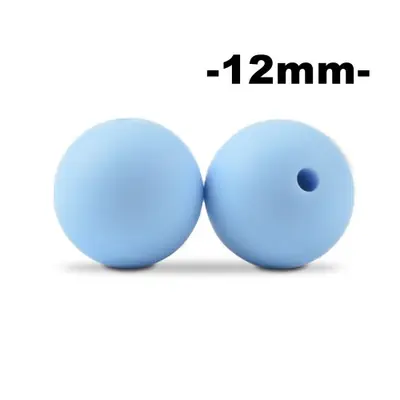 Image de Perles de Silicone pour Bébé - Collier Dentition & Sucette