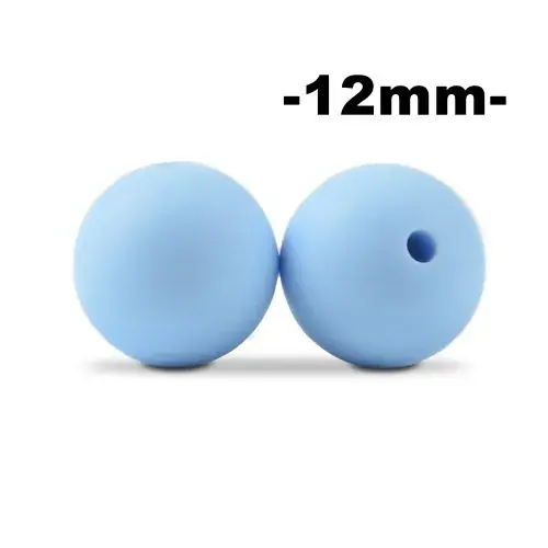 Image de Perles de Silicone pour Bébé - Collier Dentition & Sucette