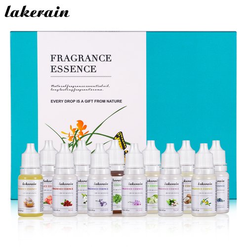 Immagine di 12 Pezzi di Olio Essenziale Naturale Vegano per Profumo, Aroma e Colorazione – Ideale per Lip Gloss Fai da Te e Creazioni Artigianali