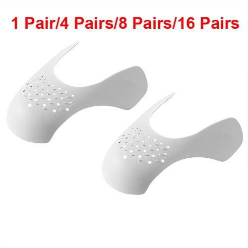 Immagine di Protettori per Scarpe Anti-Piegatura e Anti-Crepe: Supporto Puntale in Silicone per Scarpe da Ginnastica e Sportive - Confezione da 1, 4, 8 o 16 Paia