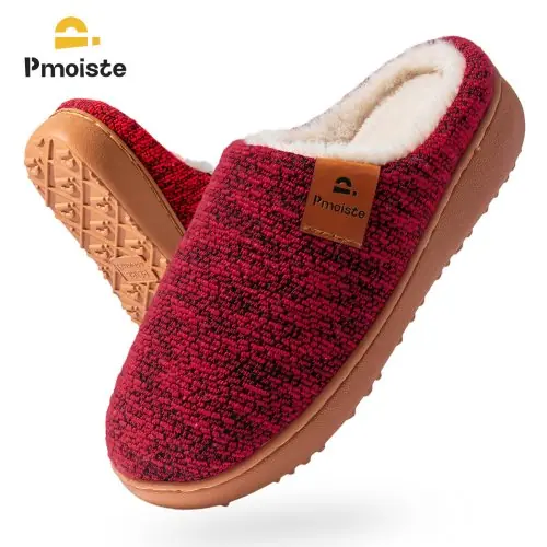 Image de Pantoufles Femmes Confortables en Tricot Doux - Hiver & Intérieur