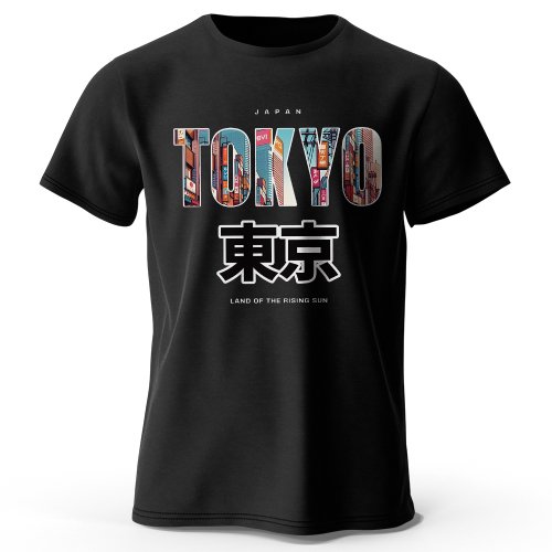 Image de T-Shirt Tokyo Imprimé - Ultra Doux & Confortable