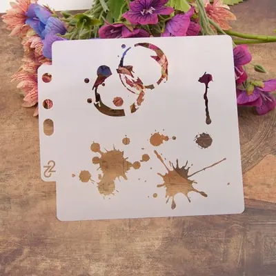 Image de Pochoirs décoratifs 13 cm - Création artistique & Scrapbooking