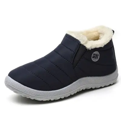 Image de Sneakers Hiver Femme - Chaussures Chaudes Sans Lacet