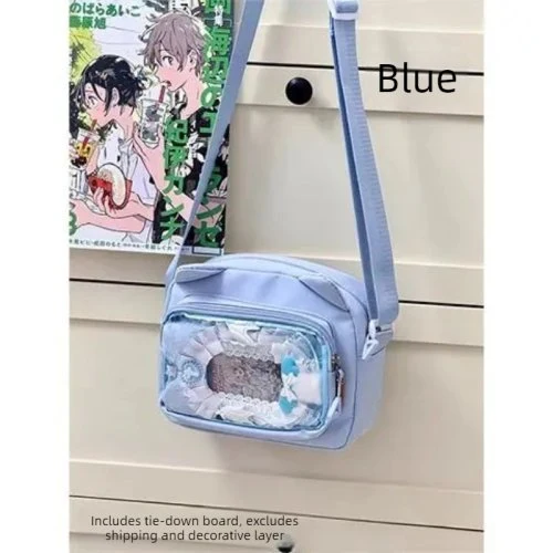 Blauw-klein tas