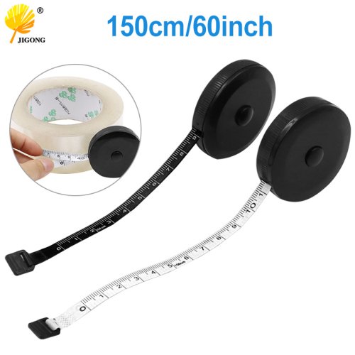 Image de Ruban à Mesurer 1.5m - Noir Flexible & Rétractable