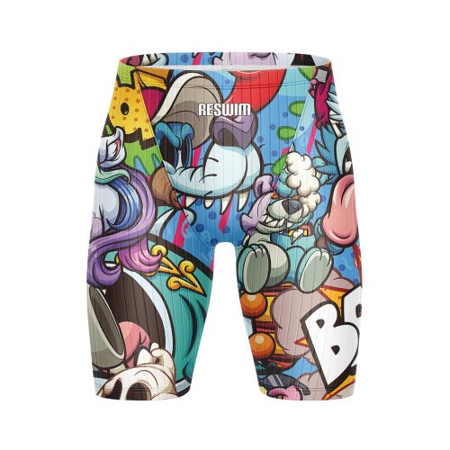 Imagen de Traje de Baño Jammer para Hombre – Bañadores Deportivos de Entrenamiento con Diseño Atlético para Playa, Natación y Surf