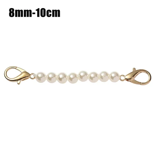 Image de Sangle Perlée pour Sac à Main - Remplacement Élégant 8mm & 10mm