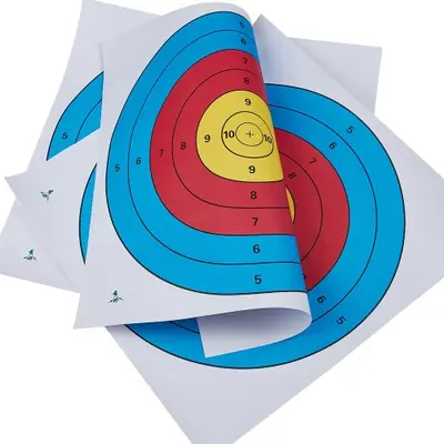 Image de Cibles de Tir à l'Arc 40x40 cm - Pack de 5